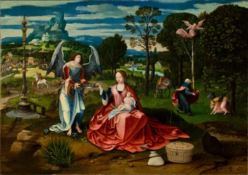 Rest on the Flight into Egypt